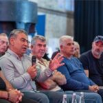 Başkan Tugay su ürünleri kooperatiflerinin temsilcileri ile buluştu