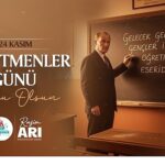 Belediye Başkanı Arı’nın Öğretmenler Günü Mesajı