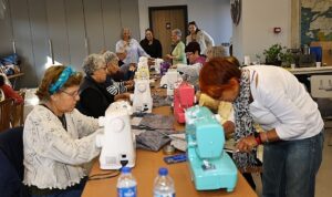 Efes Selçuk’ta kadınlar dikiş atölyesinde buluştu