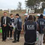 EÜ Ailesi Milli Ağaçlandırma Gününde “Yeşil Vatan” için fidan dikti