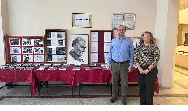 EÜ’de “Atatürk’ü Anma” köşesi açıldı