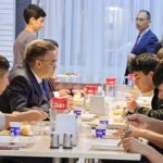 İl milli Eğitim Müdürü Dr Ömer Yahşi pansiyonda Öğrencilerin Sofrasına Konuk Oldu