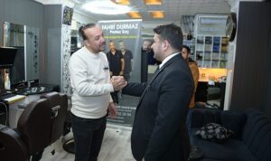 Kahramankazan Belediye Başkanı Selim Çırpanoğlu esnaf ziyaretlerine devam ediyor.