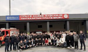 KOÜ öğrencilerine itfaiye teşkilatı tanıtıldı