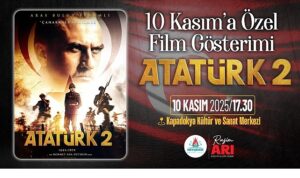 Nevşehir Belediyesi’nden 10 Kasım’a Özel Film Gösterimi