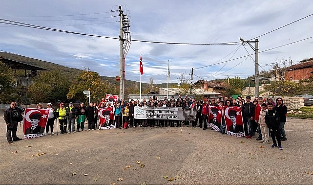Nilüferliler, Ata’yı Mysia Yolları’nda andı