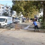 Temizlik Emekçileri Cumhuriyet Mahallesi’nde Yoğun Mesai Harcadı