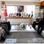 Yalçın’dan Başkan Topaloğlu’na nezaket ziyareti