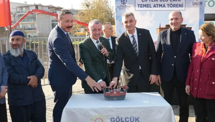 Yeni Çiftlik Ulu Camii’nin Temeli Törenle Atıldı