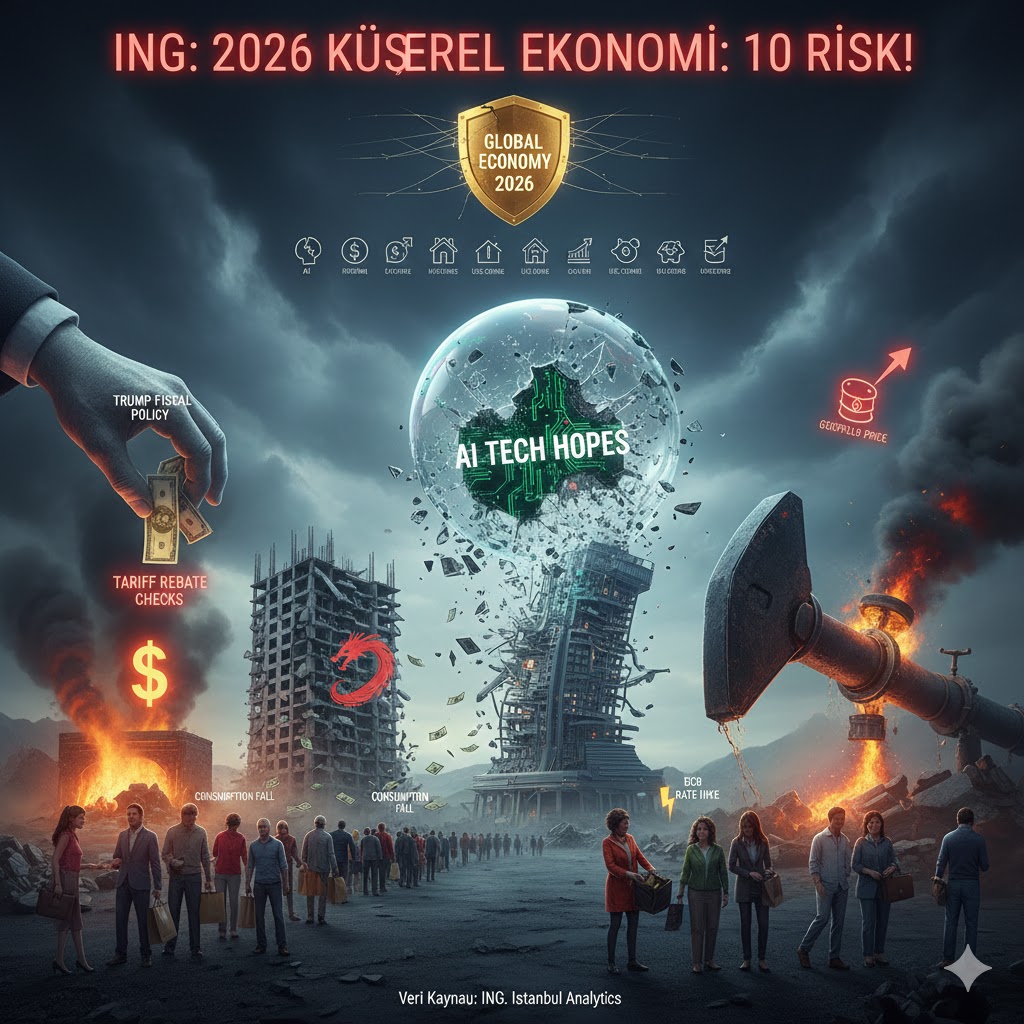 2026 Küresel Ekonomi Rehberi: ING’den Korkutan 10 Senaryo!