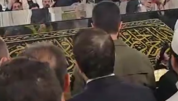 Açılışı Şara yaptı: Gizemli sandığın içinden, Kabe’den bir parça çıktı