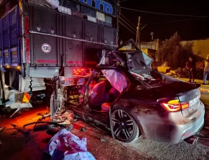 Adana’da kaza: 1 ölü, 2 yaralı