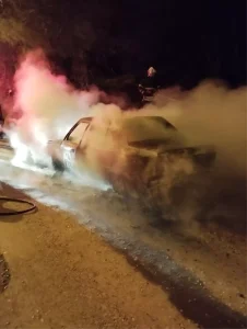 Adana’da park halindeki otomobilde yaşanan patlamada 1 kişi öldü