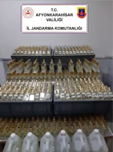 Afyonkarahisar’da kaçakçılık operasyonunda bir kişi yakalandı