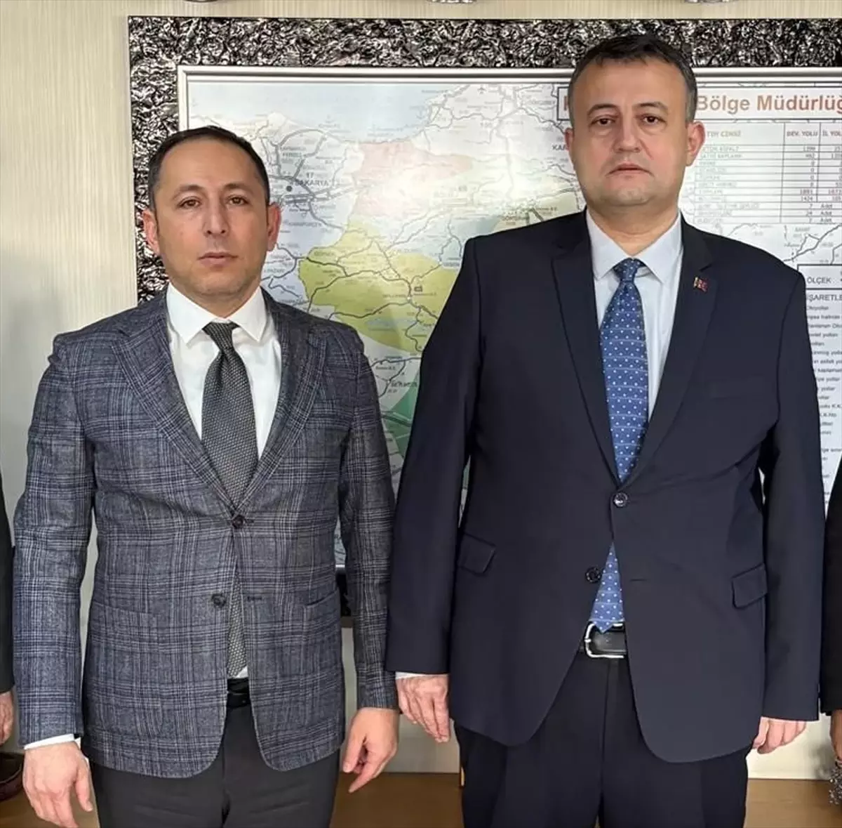 AK Parti Beypazarı İlçe Başkanı Etili, Karayolları 4. Bölge Müdürlüğünü ziyaret etti