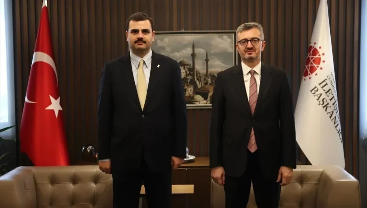 AK Parti Genel Sekreteri İnan’dan Cumhurbaşkanlığı İletişim Başkanı Duran’a ziyaret