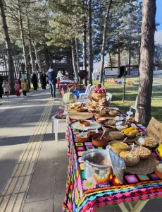 Alacahöyük Ören Yeri’nde “Ailemle Kültür Yolculuğu” etkinliği düzenlendi