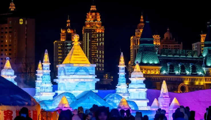 Albüm: 22. Çin-Rusya-Moğolistan Uluslararası Buz ve Kar Festivali, Çin’in Manzhouli Kentinde Başladı