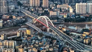 Albüm: Çin’de Pinglu Kanalı’nın İnşaatında Önemli İlerleme Kaydedildi