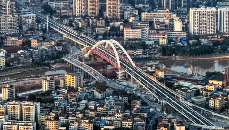 Albüm: Çin’de Pinglu Kanalı’nın İnşaatında Önemli İlerleme Kaydedildi