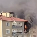 Ankara’da bir apartman dairesinde çıkan yangın endişe yarattı