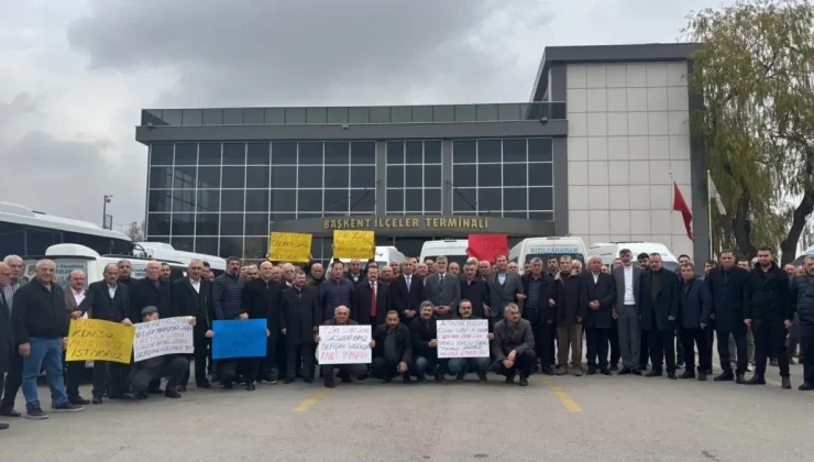 Ankara’da özel halk otobüsü esnafından toplu ulaşım zammına ilişkin açıklama