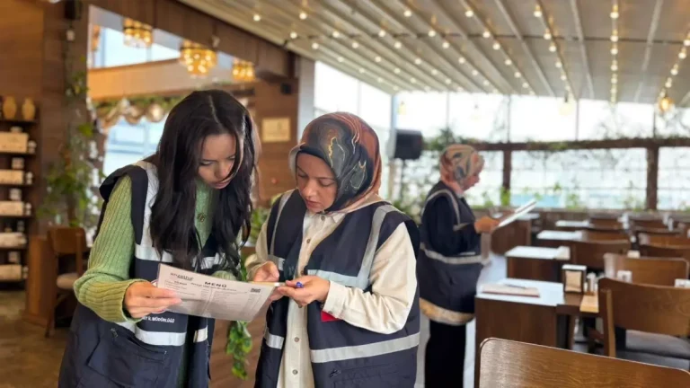 Ankara’da restoranlarda tarife ve fiyat denetimi