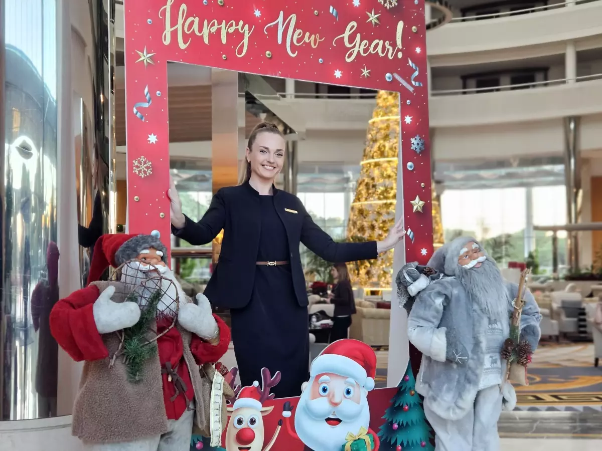 Antalya’da Noel ve yılbaşı renkliliği