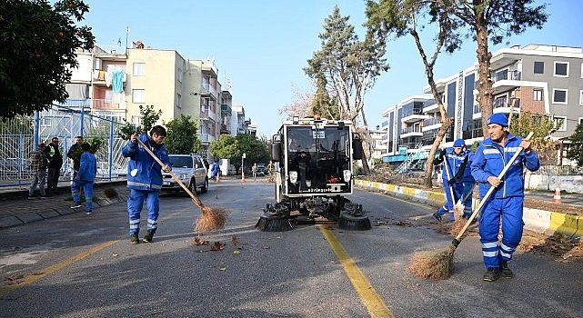Aydın Büyükşehir Belediyesi Efeler’de Çalışmalarına Devam Ediyor
