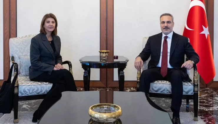 Bakan Fidan, BM Kıbrıs Temsilcisi Cuellar ile bir araya geldi