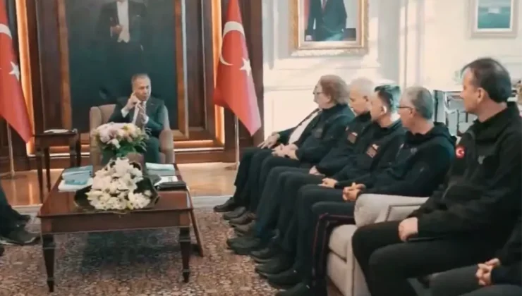 Bakan Yerlikaya, AFAD Başkanı Pehlivan’ı kabul etti