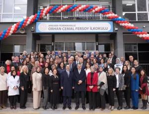 Bakanlar Tekin ve Kacır, ‘Türk Malları Haftası’nda öğrencilerle buluştu