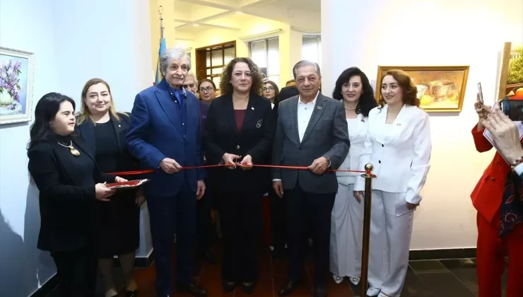 Bakü’de “Azerbaycan-KKTC ilişkileri” temalı resim sergisi açıldı