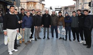 Başkan Altay, Şeb-i Arus Etkinlikleri İçin Konya’ya Gelen Misafirlerle ve Esnafla Buluştu