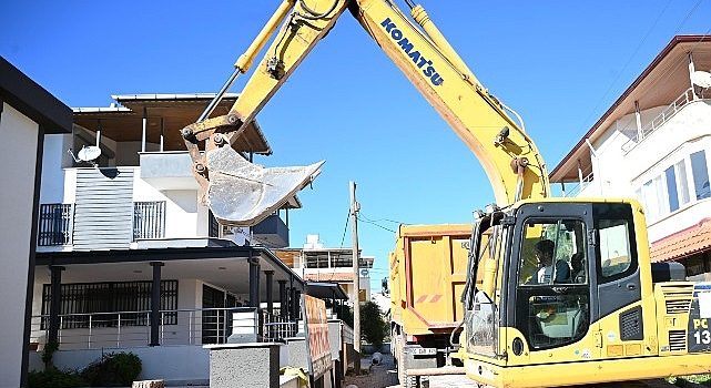 Başkan Çerçioğlu Aydın’ın Tüm İlçelerinde Altyapı Çalışmalarını Sürdürüyor