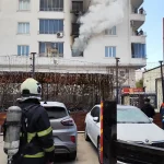 Batman’da 7 Katlı Apartmanda Yangın Çıktı