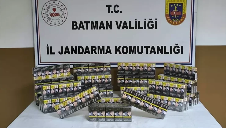 Batman’da kaçakçılık operasyonlarında 30 kişi hakkında adli işlem yapıldı