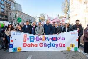 Osmangazi’de Engelli Bireyler Farkındalık İçin Yürüdü