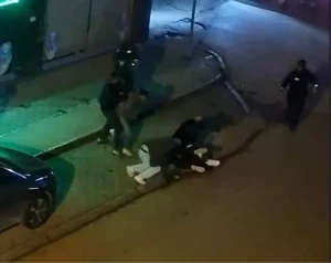 Bolu’da iki grup arasındaki kavga kamerada; bekçilerden biber gazlı müdahale