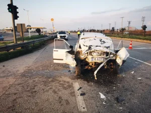Bursa’da Trafik Kazasında Bir Genç Hayatını Kaybetti