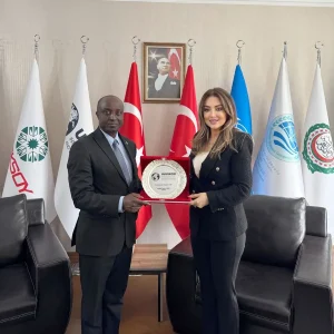 Burundi Ankara Büyükelçisi Ntureka, ULUSKON Başkanı Atasoy’u ziyaret etti