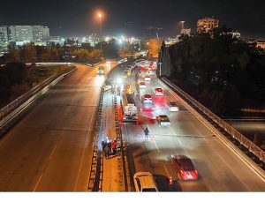 Büyükşehir Belediyesi’nden İller Bankası Kavşağı’nda çalışma