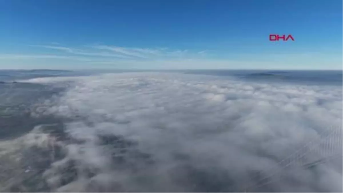 Çanakkale Boğazı’nda Sis Nedeniyle 1915 Çanakkale Köprüsü Gözden Kayboldu