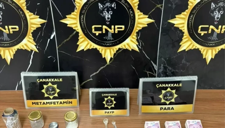 Çanakkale’de uyuşturucu operasyonlarında yakalanan 3 zanlı tutuklandı