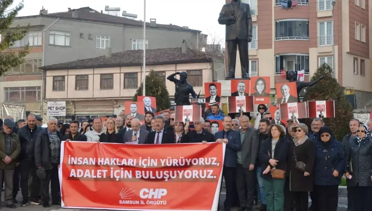 CHP Samsun İl Yönetiminden Havza’da esnaf ziyareti