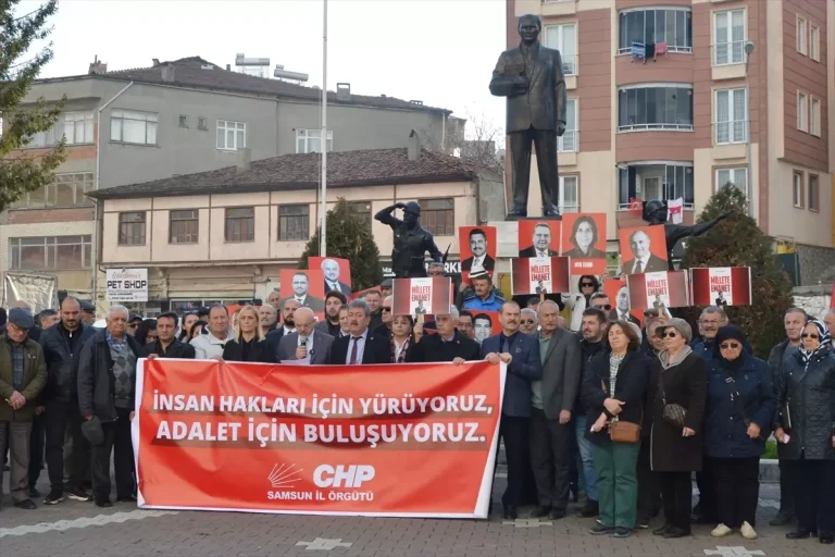 CHP Samsun İl Yönetiminden Havza’da esnaf ziyareti