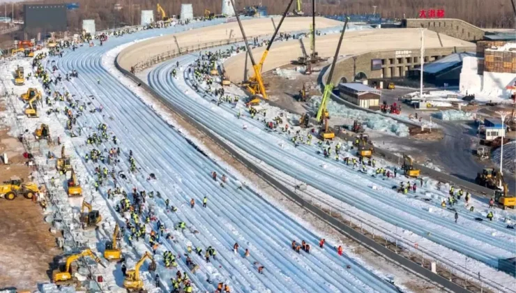 Çin’in Heilongjiang Eyaletinde Kar Fırtınasına Karşı Kırmızı Alarm Verildi