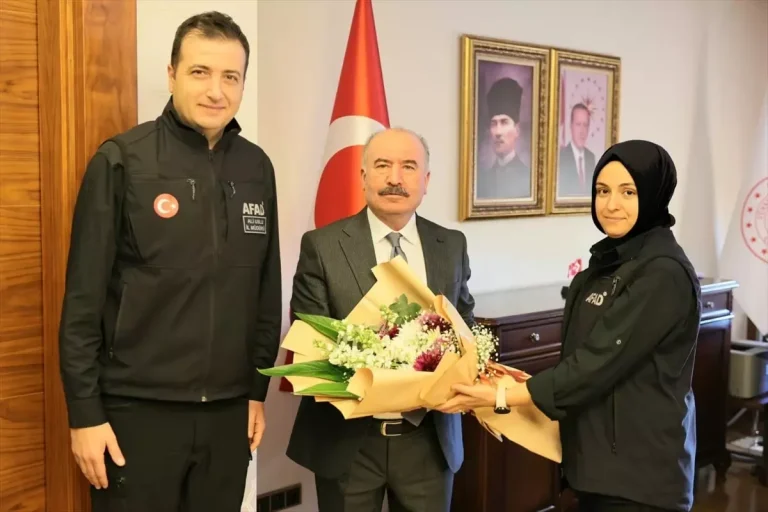 Çorum AFAD’dan Vali Çalgan’a ziyaret