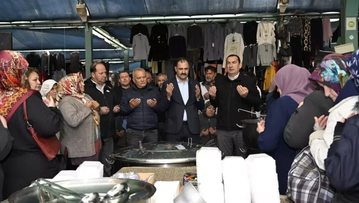 Demirci’de afetlere karşı kurban etkinliği