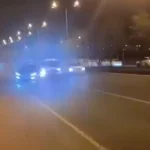 Diyarbakır’da yarışan 3 aracın karıştığı kaza kamerada: 3 yaralı